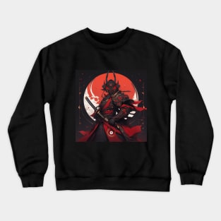 Full Moon Samurai Crewneck Sweatshirt